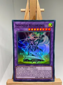 Invoked Augoeides - Super Rare 1st Edition ETCO-EN040 - NM - YuGiOh - Image 1