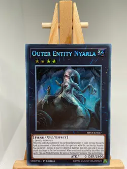 Outer Entity Nyarla - Secret Rare 1st Edition SHVA-EN017 - NM - YuGiOh - Image 1