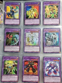 YuGiOh Elemental Hero Deck Collection. Flare wingman, thunder giant - Image 1