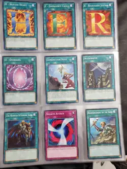 YuGiOh Elemental Hero Deck Collection. Flare wingman, thunder giant - Image 4