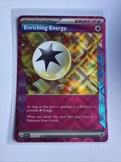 Enriching Energy 191/191 S&V Surging Sparks Holo ACE spec Rare Pokemon Card - Image 1