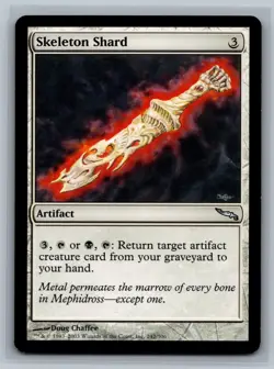 Magic The Gathering Mirrodin Skeleton Shard #242/306 MTG TCG CCG - Image 1