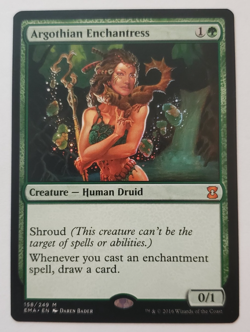 1x Argothian Enchantress Eternal Masters MTG Magic the Gathering NM - Image 1