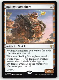 Rolling Hamsphere - Commander: Bloomburrow - MTG - Near Mint - Image 1