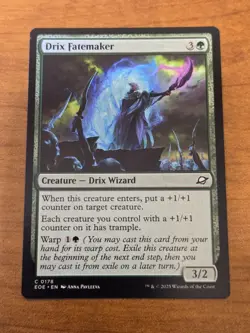 MTG Edge of Eternities - Drix Fatemaker - EOE 178 - Regular - Image 1