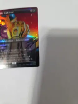 🔥🔥SHIPS TODAY🔥🔥 Stunning Foil The Soul Stone NM Borderless Spider-Man MTG - Image 5