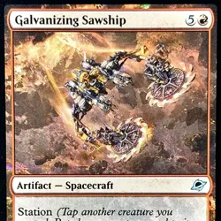 Galvanizing Sawship - Reg - MTG - EOE - 0136 - UNCOMMON ~ NM - Image 1
