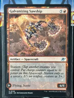 Galvanizing Sawship - Reg - MTG - EOE - 0136 - UNCOMMON ~ NM - Image 2