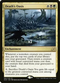 MTG Ikoria: Lair of Behemoths IKO Death's Oasis MINT - Image 1