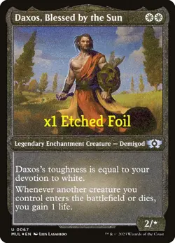 MTG THB MUL Daxos, Blessed by the Sun MINT (SELECT) - Image 3