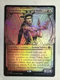 MTG / Anim Pakal, Thousandth Moon / LCI / #0300/ FOIL (Showcase) / Rare / NM - Image 1