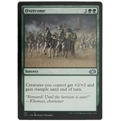 x1 Overcome J22 MTG M/NM Uncommon Green Sorcery Jumpstart 2022 TCG CCG - Image 1