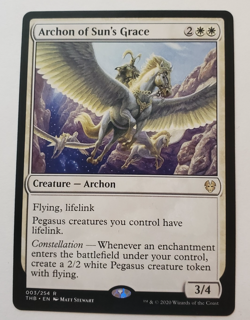 1x Archon of Sun's Grace Theros Beyond Death MTG Magic the Gathering NM - Image 1