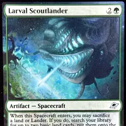 Larval Scoutlander - Reg - MTG - Edge of Eternities - EOE - 0194 - UNCOMMON ~ NM - Image 1