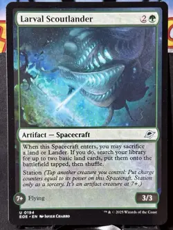 Larval Scoutlander - Reg - MTG - Edge of Eternities - EOE - 0194 - UNCOMMON ~ NM - Image 3
