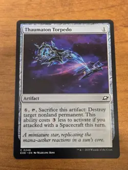 MTG Edge of Eternities - Thaumaton Torpedo - EOE 246 - Regular - Image 1