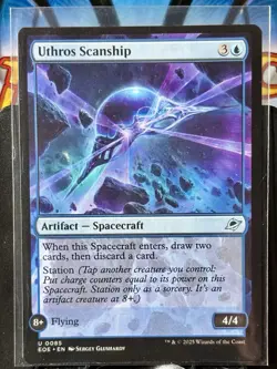 Uthros Scanship - Reg - MTG - Edge of Eternities - EOE - 0085 - UNCOMMON ~ NM - Image 2