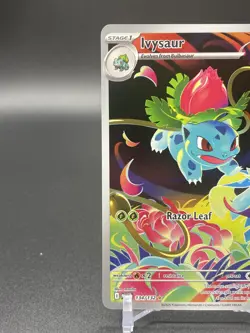 Ivysaur Illustration Rare 134/132 Near Mint Mega Evolution Pokemon TCG English - Image 2