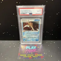KABUTOPS EX ITA PSA 8 MINT POKEMON GRADATA TEMPESTA DI SABBIA ITALIANA HOLO 2004 - Image 4