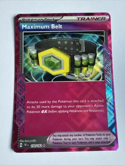 Pokemon Maximum Belt 154/162 Sv05: Temporal Forces Holo - Image 1