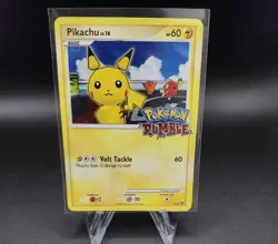 Pikachu 7/16 Pokemon Rumble 2009 LP-NM - Image 1