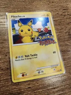 Pikachu 7/16 Pokemon Rumble 2009 LP-NM - Image 4