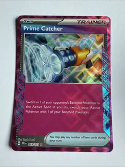 Pokemon TCG Prime Catcher 119/131 Ace Spec Prismatic Evolutions NM - Image 1