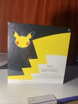 X3 Set Of 3, 25th Anniversary Celebrations Pokemon Center Elite Trainer Boxes - Image 1
