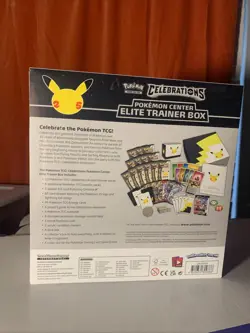 X3 Set Of 3, 25th Anniversary Celebrations Pokemon Center Elite Trainer Boxes - Image 4