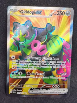 Okidogi ex - Holo 082/064 Ultra Rare Full Art Shrouded Fable Pokemon TCG NM/Mint - Image 1