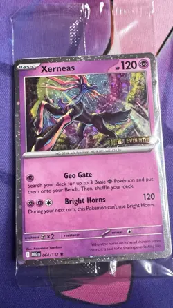 Xerneas 064/132 Best Buy Stamped Promo - Pokemon TCG Mega Evolutions- NM+/Sealed - Image 1