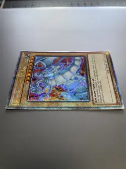 Blue-Eyes White Dragon (New Art) Yugioh RA04-EN002 Quarter Century Secret QCR NM - Image 4