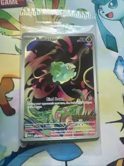 Pokemon Card Bulbasaur 133/132 Mega Evolution Stamped Promo Sealed - Image 1