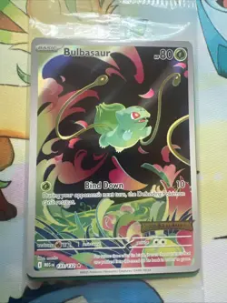 Pokemon Card Bulbasaur 133/132 Mega Evolution Stamped Promo Sealed - Image 2