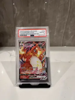 PSA 10 GEM MINT Charizard VMAX 002/021 VMAX Starter Deck Japanese Pokemon Card - Image 1