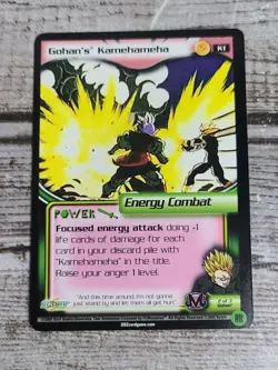 Gohan's Kamehameha Kraft Promo Dragon Ball Z DBZ CCG Tcg Card Score Rare K1 LP - Image 2
