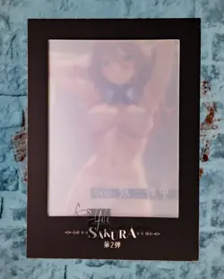 Nakano Miku Quintuplets ACG Waifu Oversized Spicy Premium A6 Card Camera Acetate - Image 2
