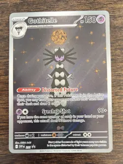 POKEMON TCG Black & White REUNICLUS 212 & GOTHITELLE 211 Black Star Promo Cards - Image 4