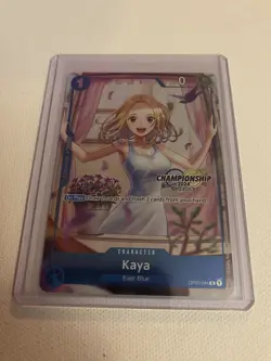 Kaya OP03-044 2024 Championship Alt Art One Piece Trading Card Game - Image 1