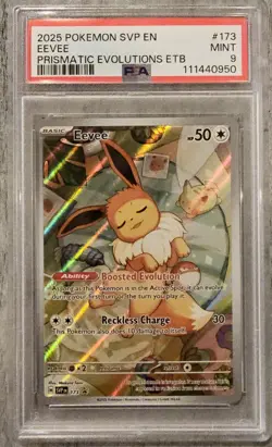 PSA 9: Eevee 173 Sv: Scarlet & Violet Promo Cards Holo - Image 1