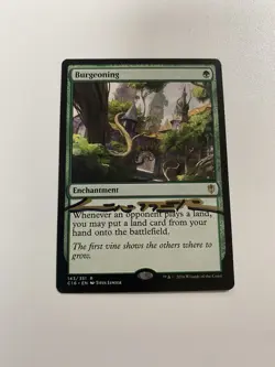 Burgeoning Commander 2016 (C16) Regular MTG Card Shadow Signed By The Artist - Image 1