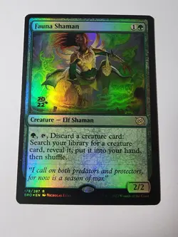Fauna Shaman Prerelease Cards Foil - Image 1