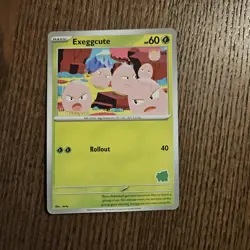 Pokemon Card Exeggcute My First Battle Deck Bulbasaur Stamped Promo NM/M 2023 - Image 1