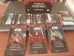 Star Wars Unlimited TCG Twilight of the Republic COMPLETE Set 60 UNCOMMON Cards - Image 1