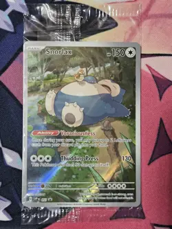 Sealed 2023 Snorlax 051 Scarlet And Violet 151 Black Star Promo Pokemon Card - Image 1