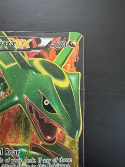 Rayquaza EX 123/124 Full Art Holo Rare Dragons Exalted Pokemon Card HP - Image 3