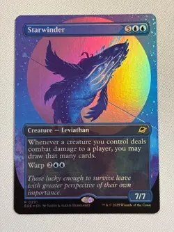 Starwinder (Borderless FOIL)(0291) Edge of Eternities - MTG - Image 1