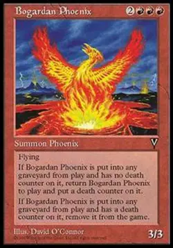 *MRM* FR/VF Ph�nix bogard��n / Bogardan Phoenix MTG VIS - Image 1