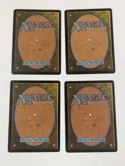 4x Show and Tell Urza's Saga Regular Signed By The Artist - Image 2