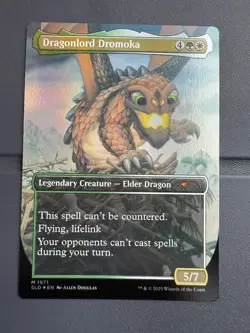 Mtg Secret Lair- Dragonlord Dromoka - FOIL-NM - Image 2